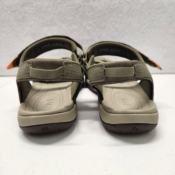 Teva Cross-Foot Sporty Closed Toe Tirra Ct Sandal Burnt Olive Womens Size 9 NWOT - Picture 5 of 11